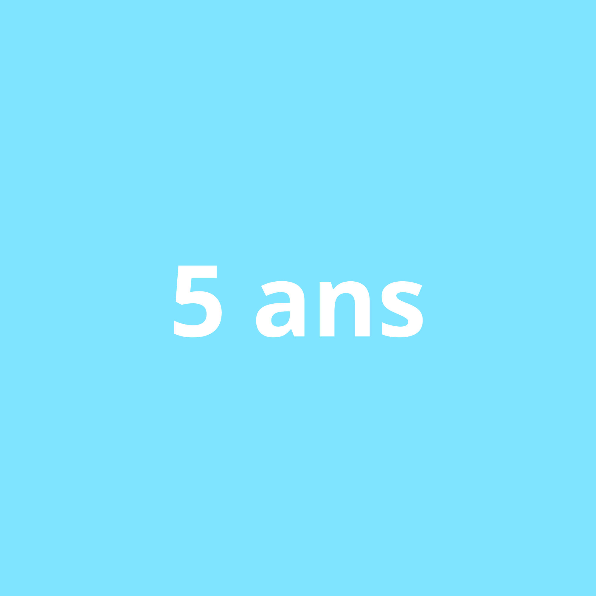 5 ans