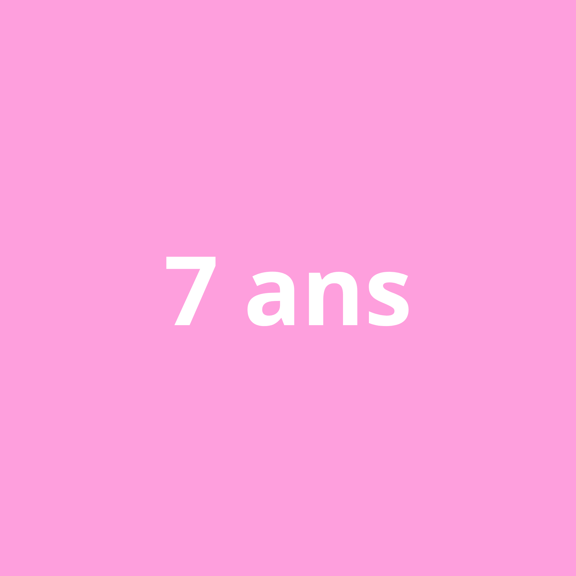 7 ans