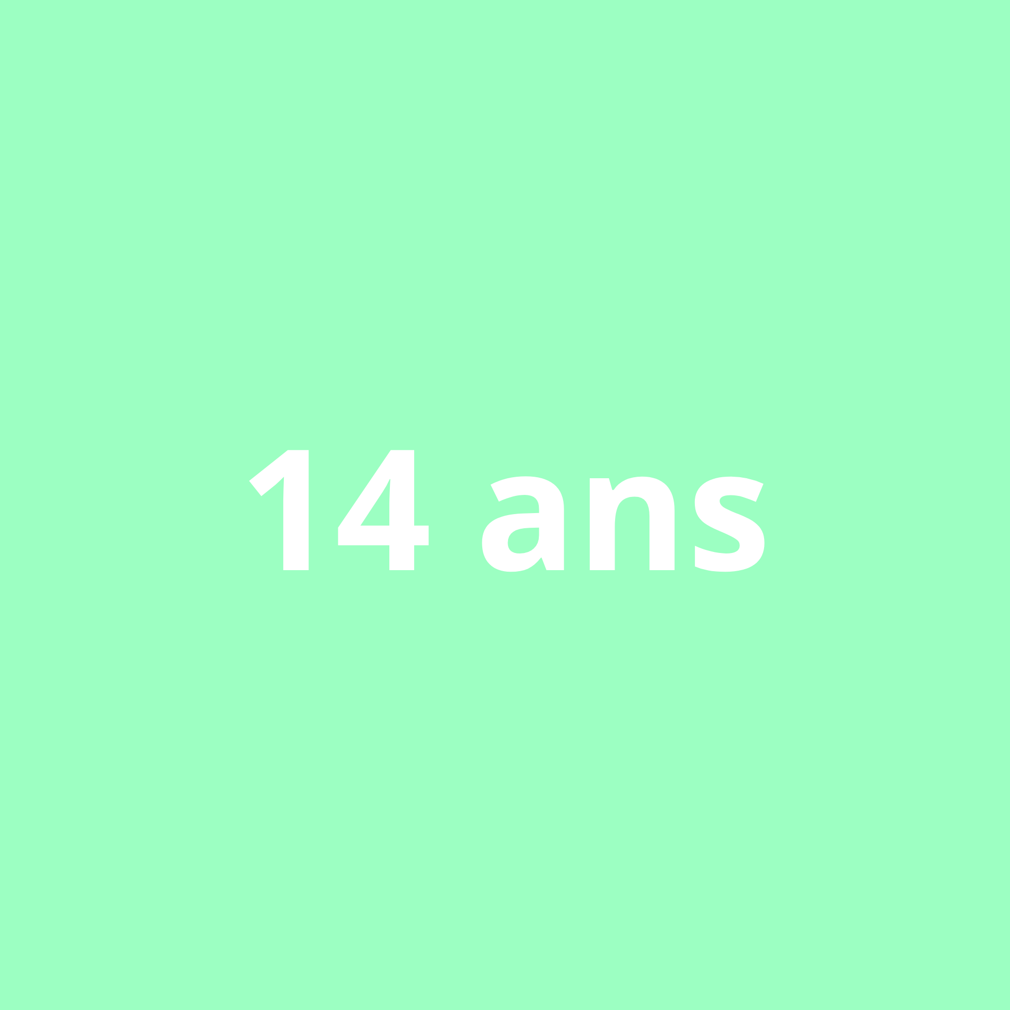 14 ans