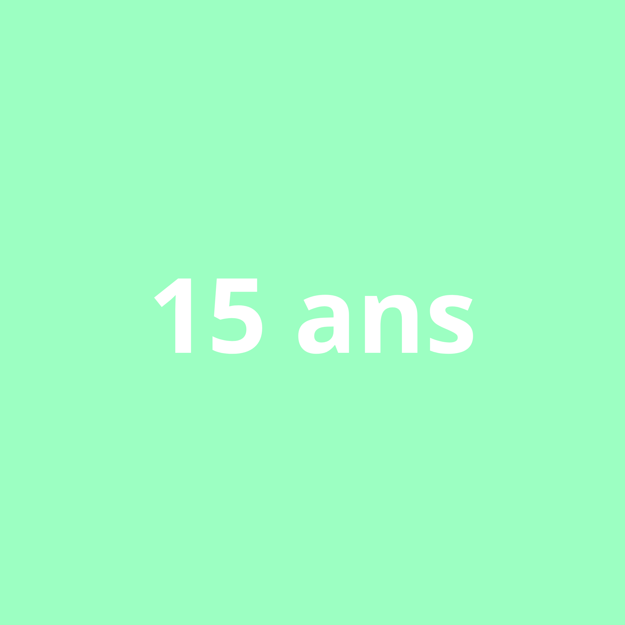 15 ans