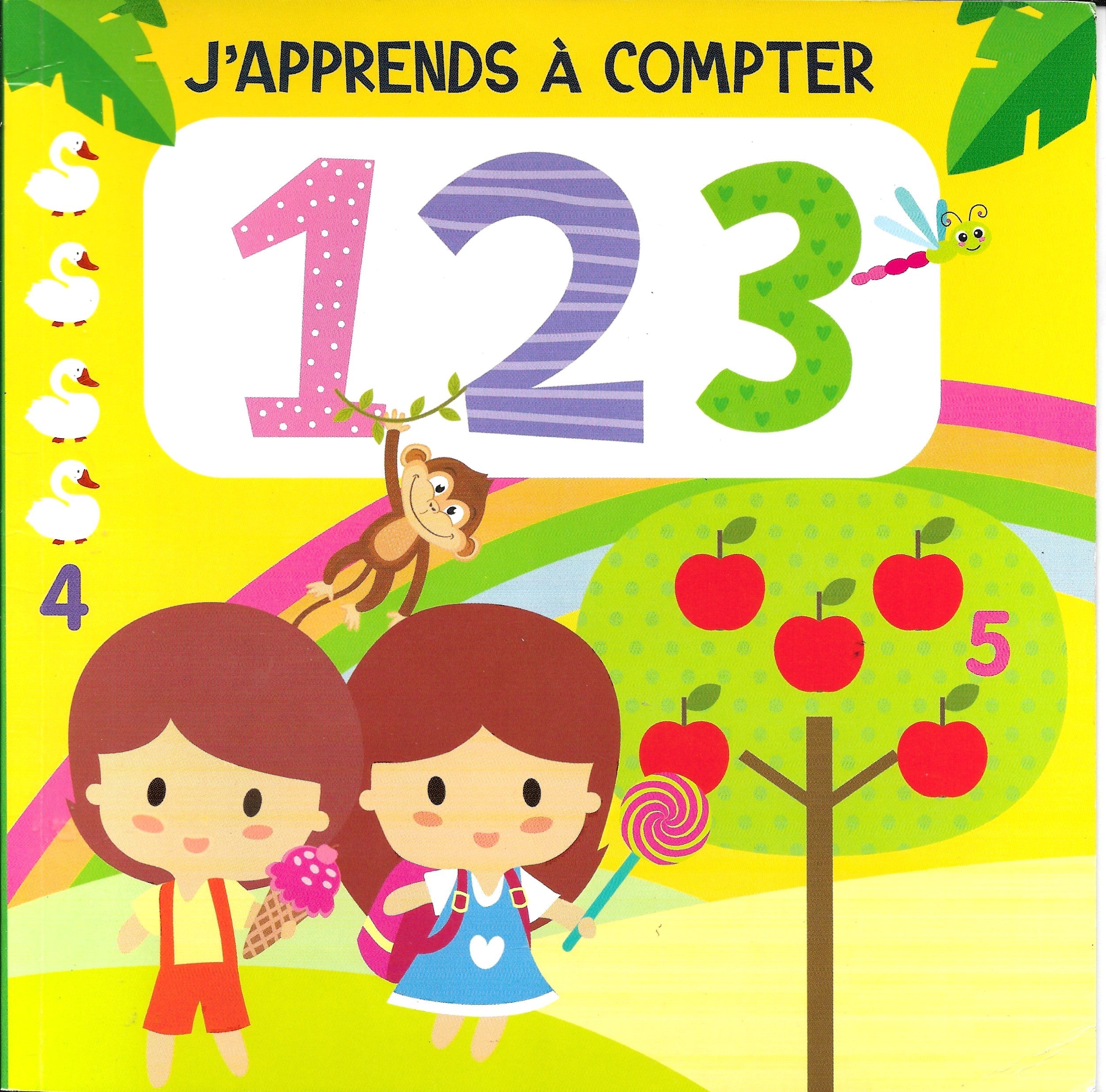 Album illustré : J'apprends à compter