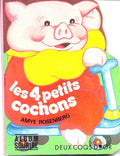 Livre cartonné : Les 4 petits cochons