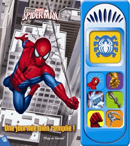Livre sonore : Spider-Man, une journée bien rempli !