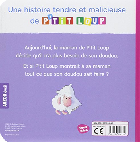 Album illustré : P'tit Loup aime son doudou