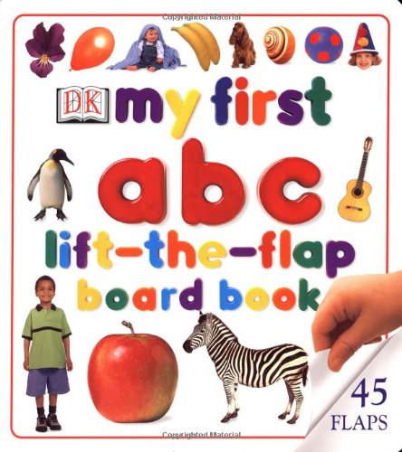 Livre cartonné : My first abc lift-the-flap board book