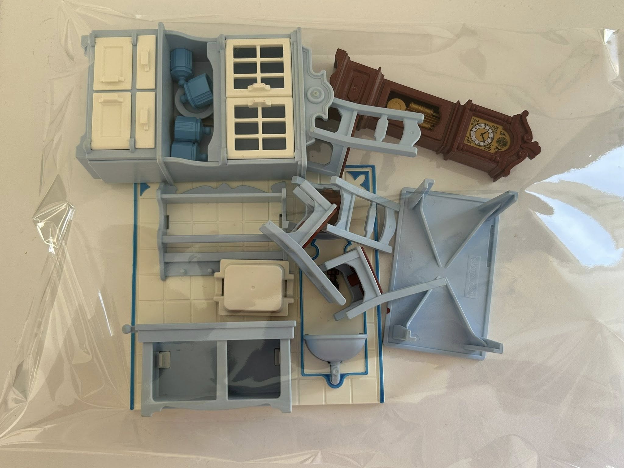 Playmobil 70970 Cuisine Belle Époque complète table 4 chaises accessoires TBE