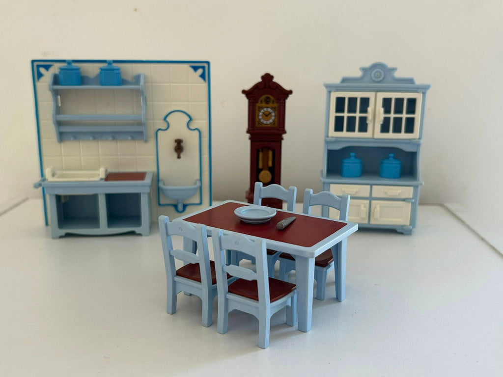 Playmobil 70970 Cuisine Belle Époque complète table 4 chaises accessoires TBE