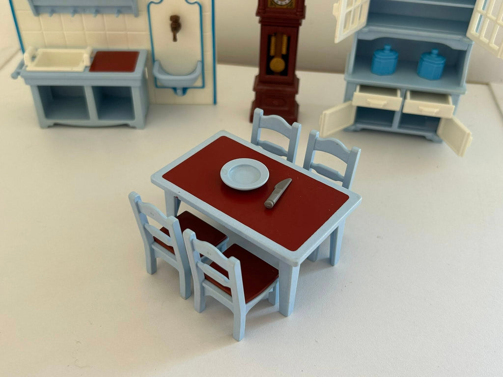Playmobil 70970 Cuisine Belle Époque complète table 4 chaises accessoires TBE