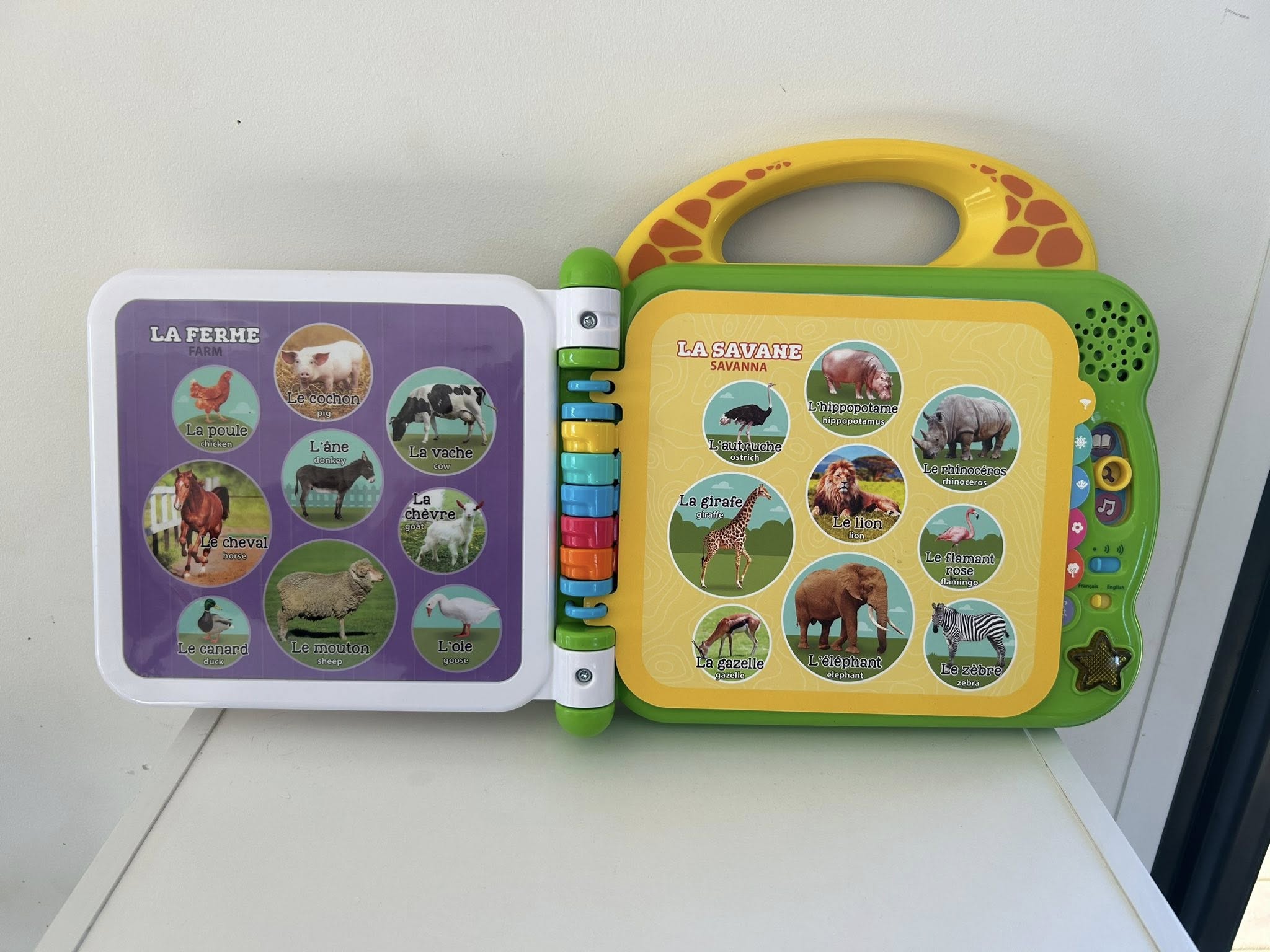 Imagier interactif Vtech - Mes 100 animaux