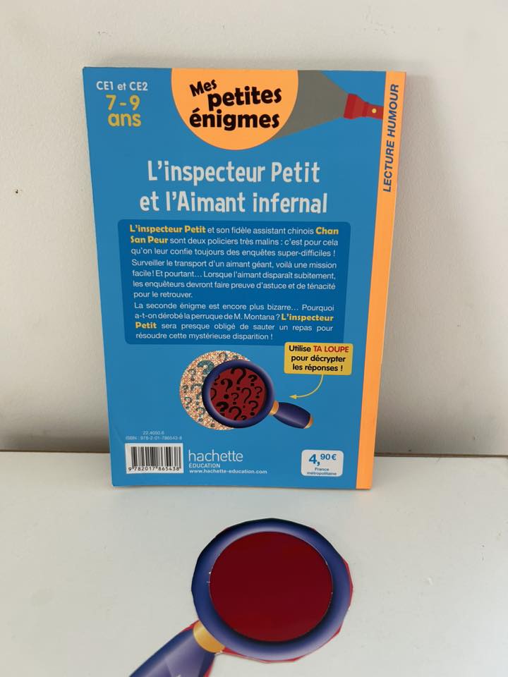L'inspecteur Petit et l'aimant infernal - Mes petites énigmes