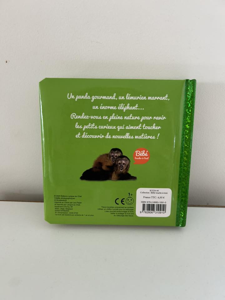 Les animaux en liberté à toucher - Neuf