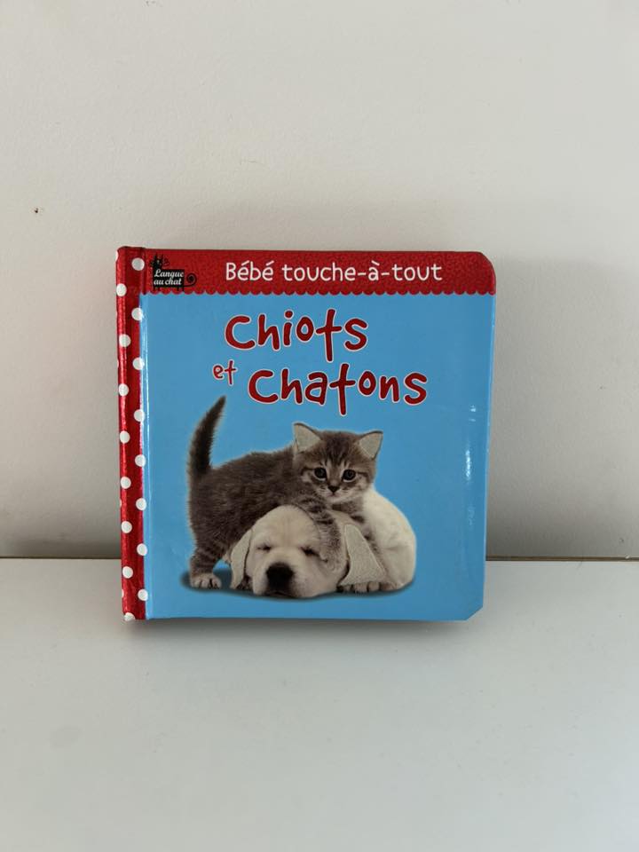 Chiots et chatons à toucher