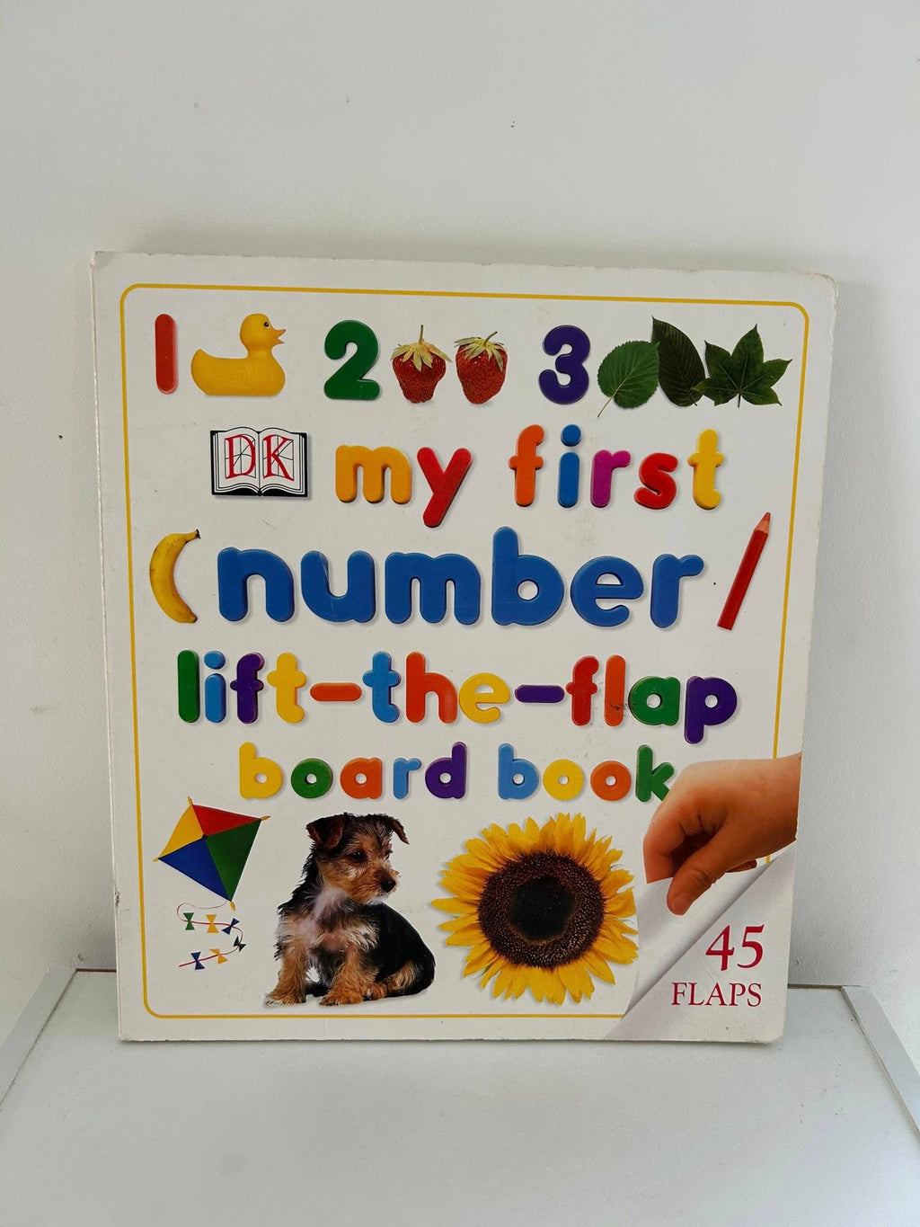 Grand livre cartonné à volets : My first number