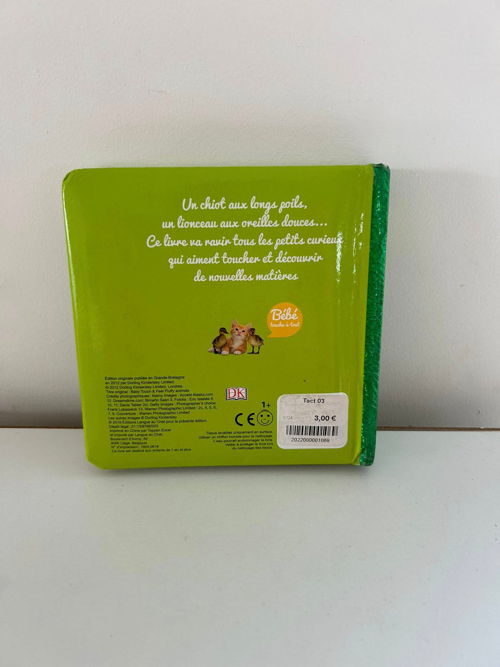 Les bébés tout doux à toucher
