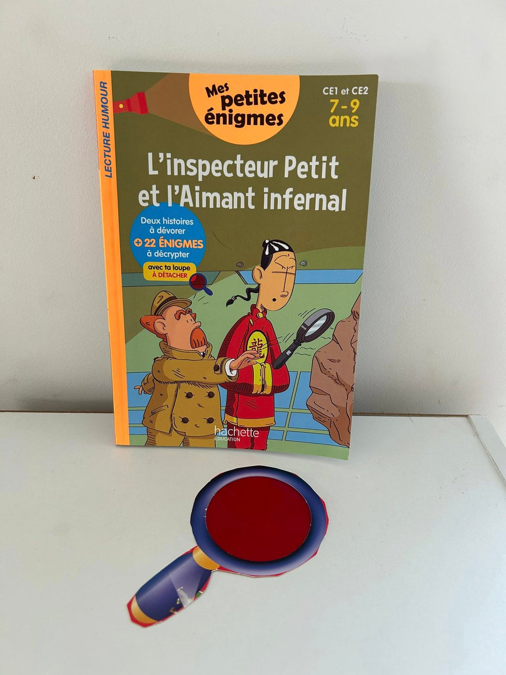 L'inspecteur Petit et l'aimant infernal - Mes petites énigmes