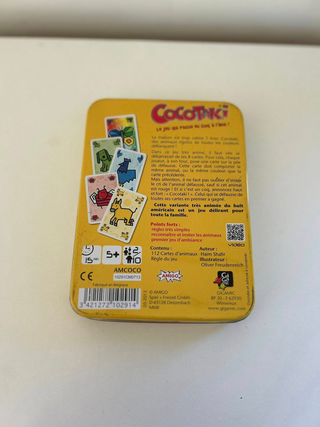 Jeu de cartes Cocotaki