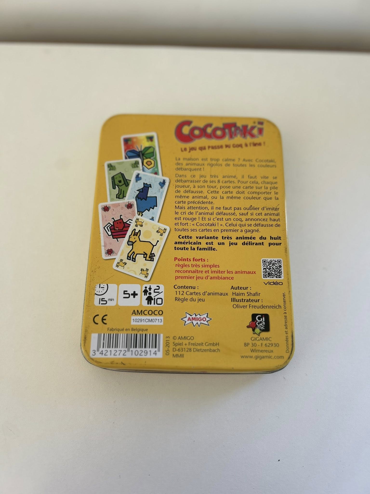 Jeu de cartes Cocotaki