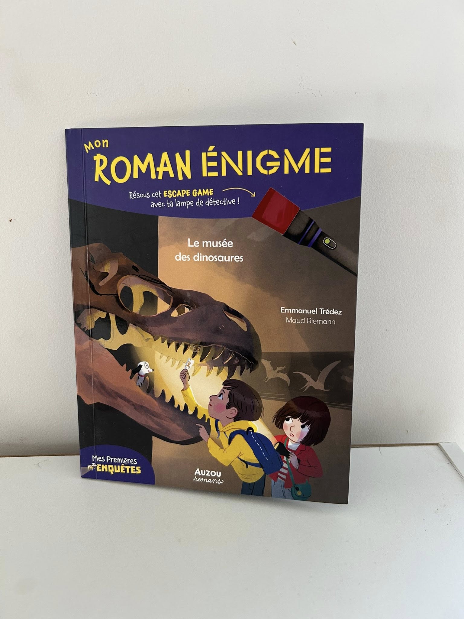 Mon roman énigme - Le musée des dinosaures