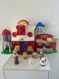 Fisher-Price Little People – Les animaux de la ferme avec lumières et musiques (édition français/anglais)