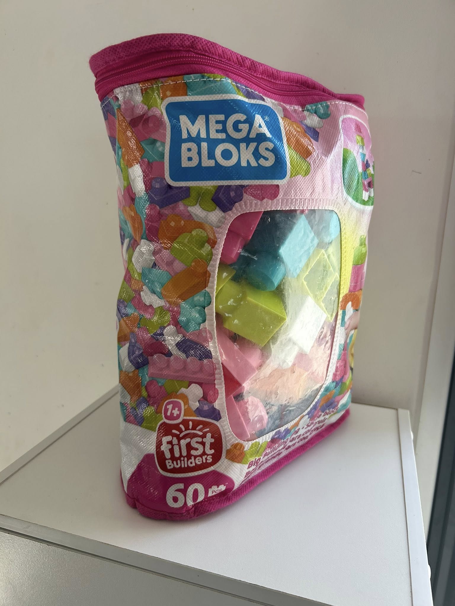 Lot de Mega Blocks rose