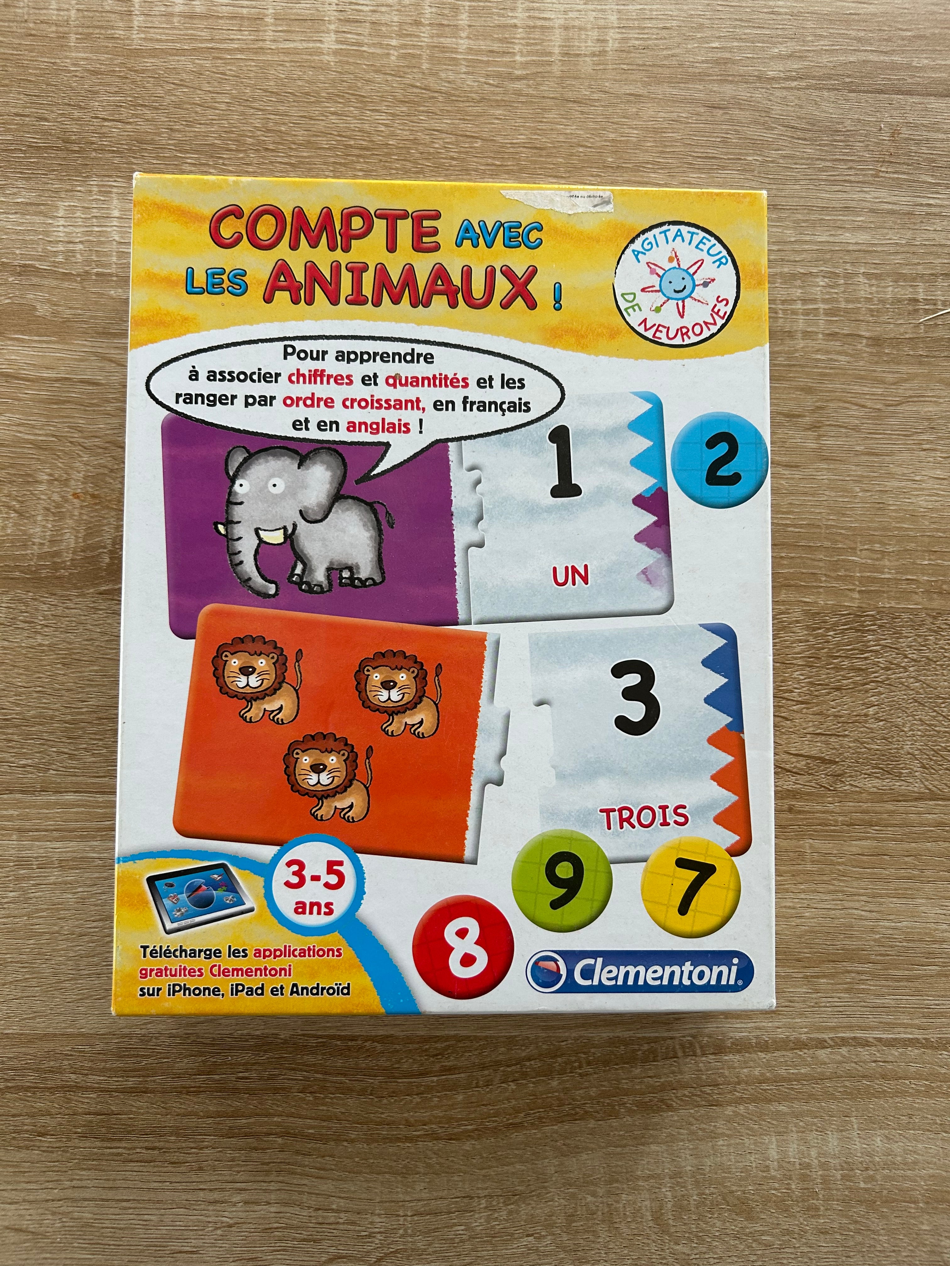 Compte avec les animaux - Clementoni