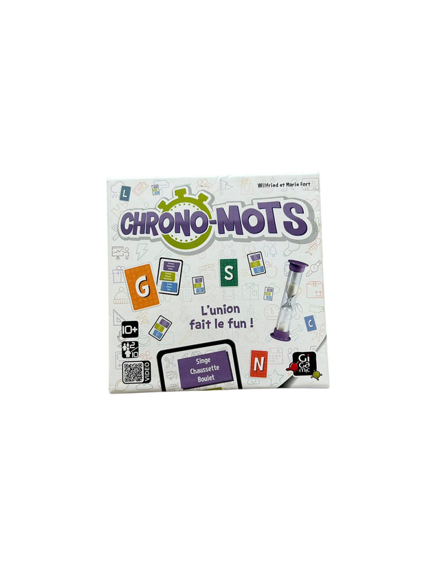 Jeu de société Chrono-mots