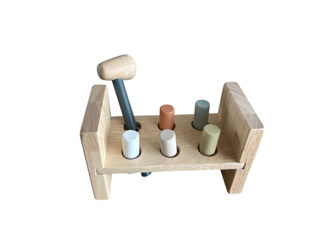 Banc à marteler en bois Kid's Concept