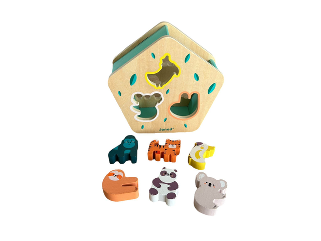 Boite à formes animaux en bois Janod