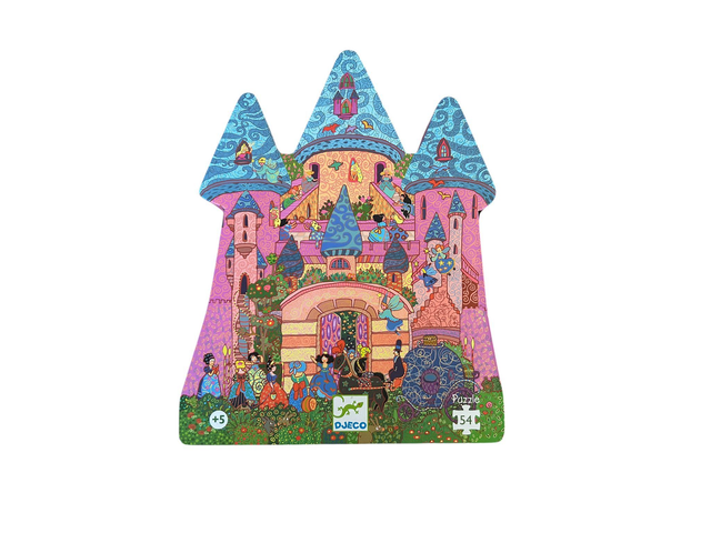 Puzzle château féerique Djeco 54 pièces