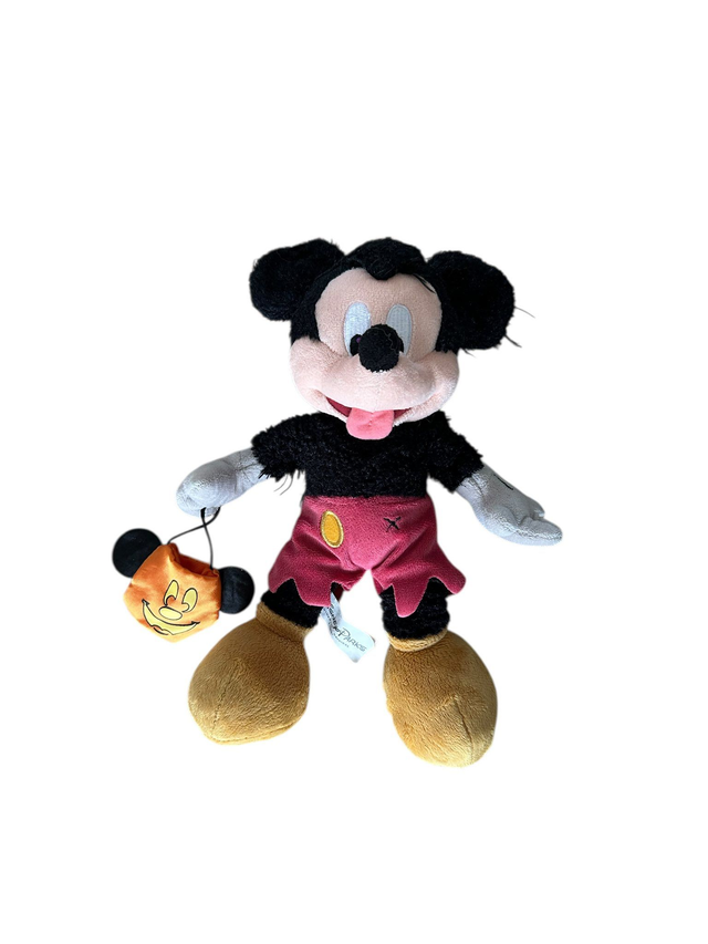 Peluche Mickey Mouse Loup Garou Halloween Disney Parks Disneyland citrouille 30 cm
