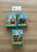 Lot de 3 puzzles animaux 35 pièces